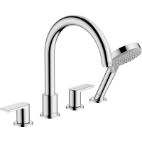 Смеситель на борт ванны Hansgrohe Vernis Shape 71459000