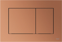 Кнопка смыва Tece TECEnow 9240422 для инсталляции, красная бронза металлик