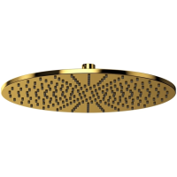 Верхний душ Whitecross Y Y1300GL 300 мм, золотой