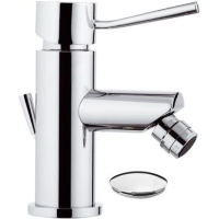 Смеситель Remer Minimal N20 для биде, с донным клапаном, хром