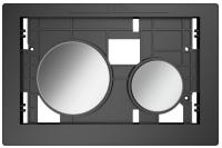 Кнопка для инсталляции TECE TECEloop modular 9240666 для унитаза, без лицевой панели, клавиши хром глянцевый