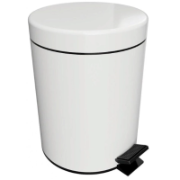 Ведро для мусора Bemeta White 104315014 Белое матовое