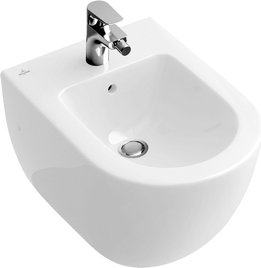 Биде подвесное Villeroy & Boch Subway 7400 0001 alpin