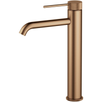 Смеситель для раковины Timo Saona 2411/19F розовое золото матовый