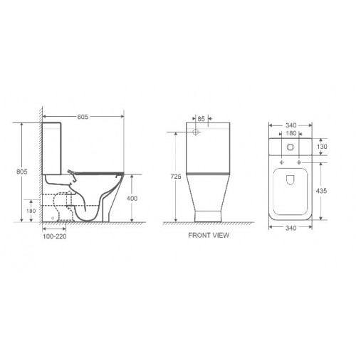 унитаз напольный weltwasser rotbach 001 mt-wt 10000003792 белый матовый с бачком и сиденьем микролифт