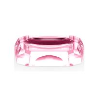 Decor Walther Kristall STS Мыльница настольная, цвет: хрусталь розовый