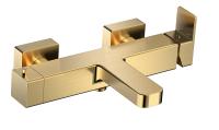 Смеситель для ванны AQUAme Savona AQM6812BG цвет Золото шлифованное
