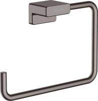 Кольцо для полотенец Hansgrohe AddStoris 41754340, цвет шлифованный черный хром