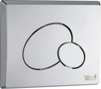 Кнопка смыва WeltWasser WW Marberg 410 RD CR хром