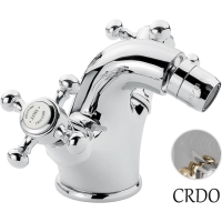 Смеситель Migliore Lady 18833 для биде, без донного клапана, хром/золотой