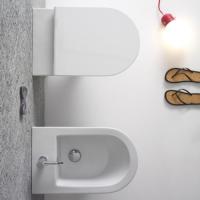 Биде подвесное Globo Forty3 FOS09.BI цвет белый