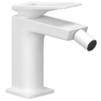 Смеситель Kludi Decus 542175375 для биде, с донным клапаном, белый матовый