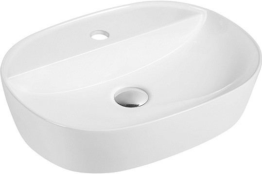 Раковина накладная 50 см Aquanet Lake-2 00211287, белая