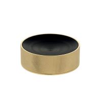 Мыльница настольная Oasis Defile 0AGD027OR, рифленая, цвет: золото