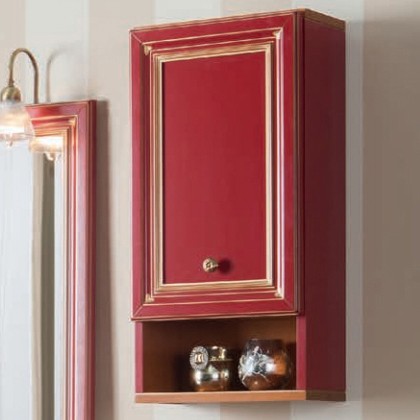 Шкаф подвесной Caprigo Vivo 360 R, rosso noce