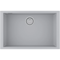 Кухонная мойка Paulmark Acrystone Neo Classic Urban grey PM966944-UGR 69x44,3 см, серый