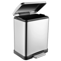 Ведро для мусора WasserKRAFT K-622 цвет нержавеющая сталь