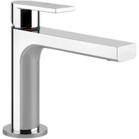 Смеситель Gessi Via Manzoni 38605#031 для раковины, с изливом 128 мм, без донного клапана, цвет хром