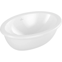 Раковина встраиваемая Villeroy&Boch Loop & Friends 57 см,4A540001, цвет альпийский белый