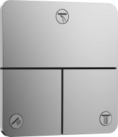 Переключатель на 3 положения Hansgrohe ShowerSelect Comfort Q 15587000 хром