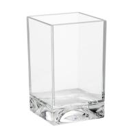 Стакан Laufen Kartell 3.8233.0.084.000.1, настольный, пластик, цвет: прозрачный кристалл