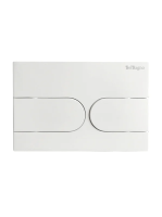 Кнопка смыва для инсталляции BelBagno BB-11-BL для унитаза, пластик, цвет белый глянец