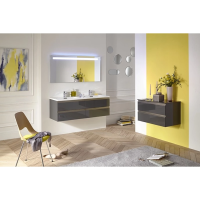 Зеркало Jacob Delafon EB1420-NF 140x65 см, с подсветкой и подогревом с сенсорным выключателем