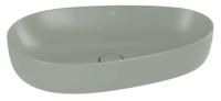 Раковина накладная 65 см Villeroy & Boch Antao 4A7465R8, CeramicPlus, цвет Morning Green