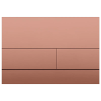 Кнопка смыва Boheme 670-CB для инсталляции, медь матовая