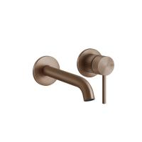 Смеситель для раковины Gessi316 MECCANICA 54283#708, встраиваемый браш.медь PVD