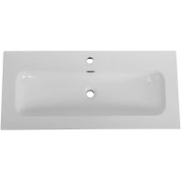 Раковина Cezares Eco CZR-8073-100 101x46 см, накладная, белый