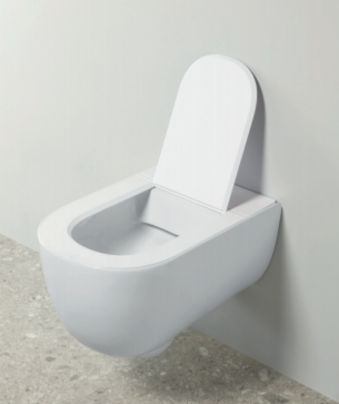 унитаз подвесной artceram the one thv001 01 00, безободковый, без сиденья, цвет: белый