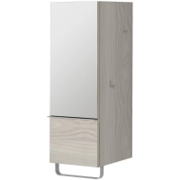 Полуколонна дуб шампань с зеркальной дверцей шарниры слева Jacob Delafon Odeon Up EB893G-E19