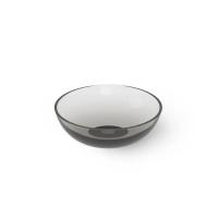 Раковина Dea Design Washbasins DD9038 300 R4 накладная, без отв., Glasstech, прозрачная смола, Ø30х16см., Smoky Black R4