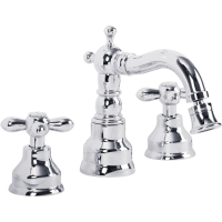 Смеситель Migliore Princeton Plus ML.PRP-8025.CR для биде, на 3 отверстия с донным клапаном, хром