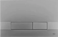 Кнопка смыва для инсталляции OLI OLIPure Narrow 148302 для унитаза, пластик, цвет матовый хром