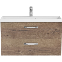 Тумба под раковину BelBagno Aurora 90 AURORA-900-2C-SO-RT подвесная Rovere Tabacco