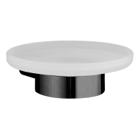 Мыльница Cisal System SY09060040 подвесная, цвет: черный матовый