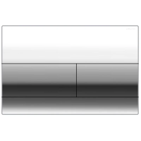 Кнопка смыва для инсталляции AZARIO NEW AZ-013 для унитаза, пластик, цвет глянцевый хром