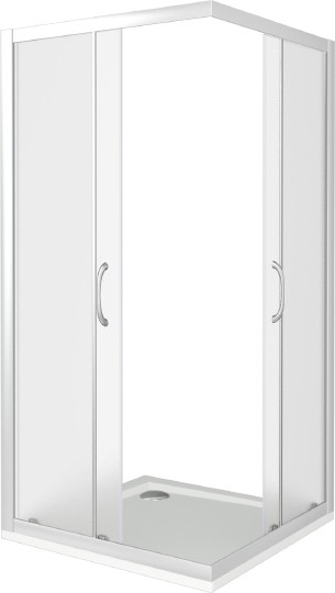 душевой уголок good door latte cr-100-g-we 100×100