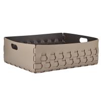 Корзинка Colombo Design Adj Dubai BADJ2049-0406 60x50хh20 см, напольная, капучино|шоколад