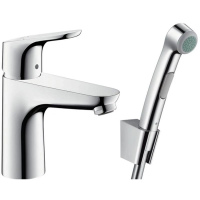 Смеситель для раковины с донным клапаном Push-Open Hansgrohe Focus 31927000