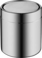 Мусорное ведро Weltwasser WW Teddy MT 1.5L хром матовый