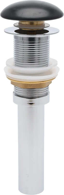 Донный клапан AQUAme AQM7002-0MB клик клак, черный матовый