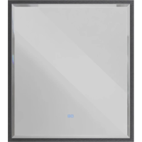 Зеркало Cezares Interni 100 CZR-SPC-INT-1000-900-LED-TCH-WARM-TIT с подсветкой Титан с сенсорным выключателем и подогревом