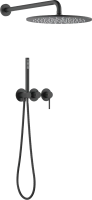 Душевой комплект Timo Saona SX-2349/03SM С ВНУТРЕННЕЙ ЧАСТЬЮ, черный