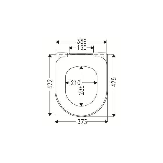 сиденье для унитаза villeroy & boch architectura 98m9c101 c микролифтом, белое, петли хром