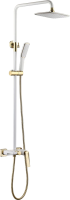 Душевая система Boheme Venturo 388-W Белый Золото