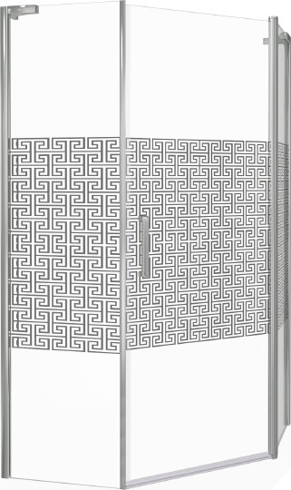 душевой уголок good door fantasy pnt-90-f-ch 90×90