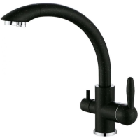 Смеситель для кухни Paulmark Essen Es213001-308, черный